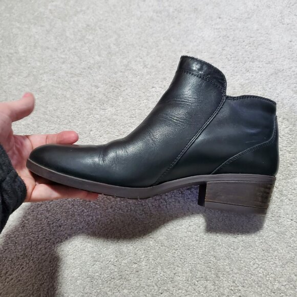 PIKOLINOS Doroka Ankle Boots Booties Leather Side Zip Black Women's 38EU 7US - Picture 4 of 14